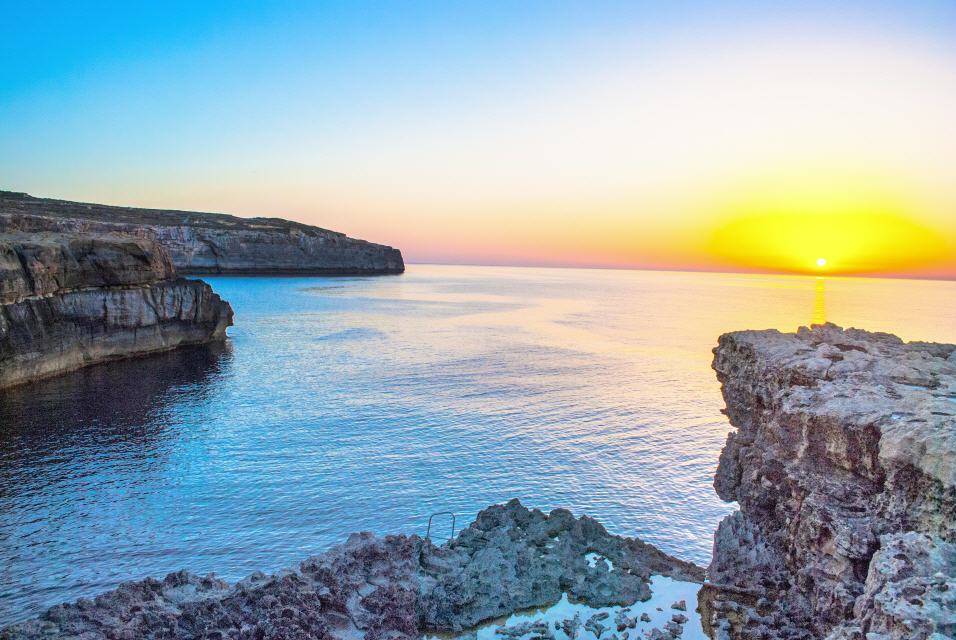 Gozo Sonnenuntergang