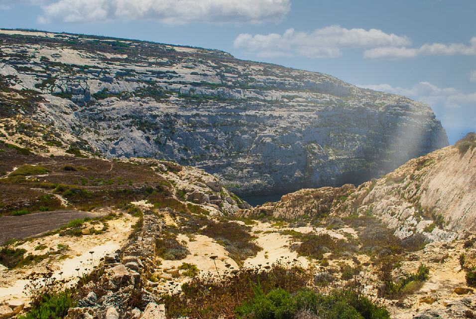 Landschaft beim Fungus Rock