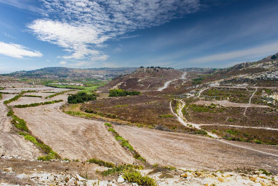 Landschaft beim Fungus Rock