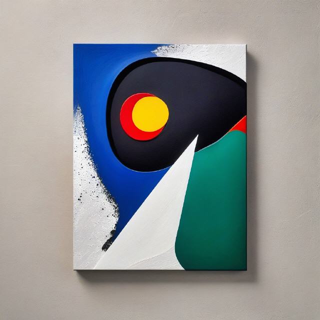 Inspired by Juan Miró