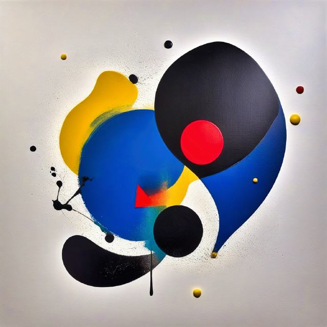 Inspired by Juan Miró