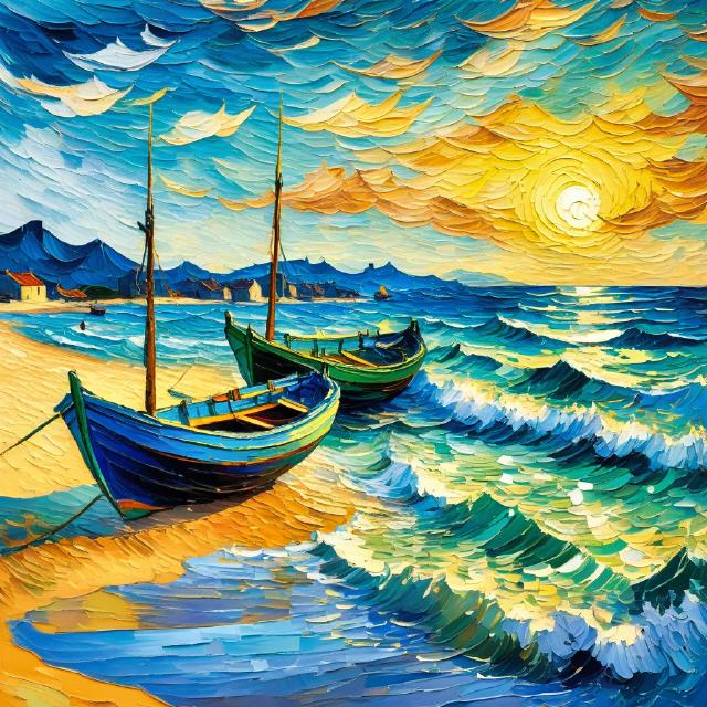 van Gogh Fischerboote