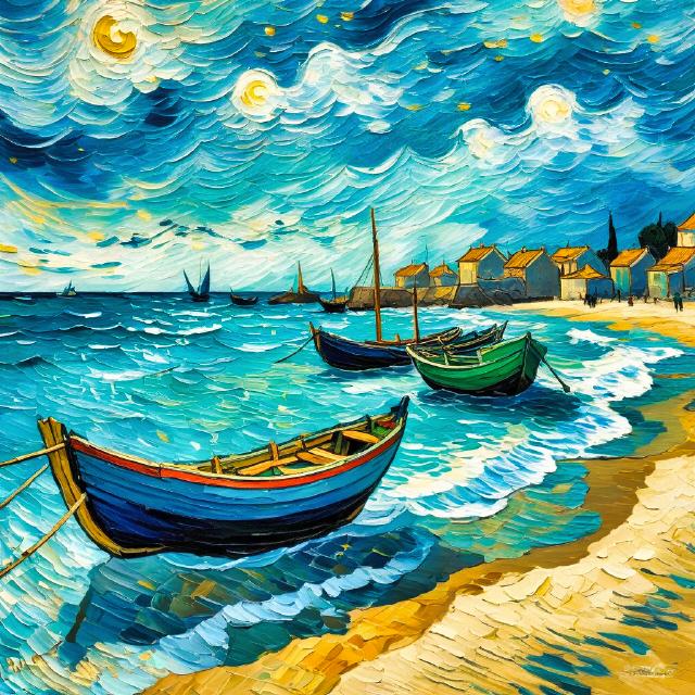 van Gogh Fischerboote