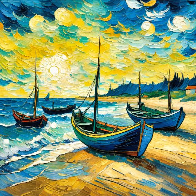 van Gogh Fischerboote