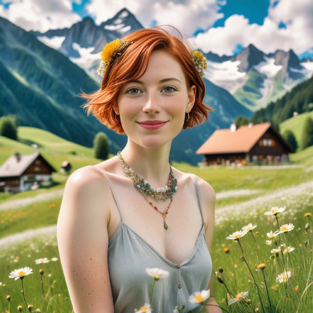 Beatrice auf der Alp